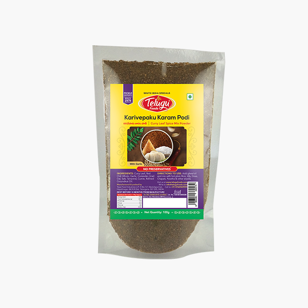Curry leaves powder in telugu top