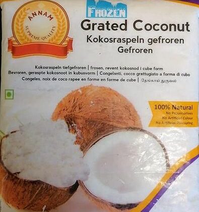 Annam Frozen Coconut 500g